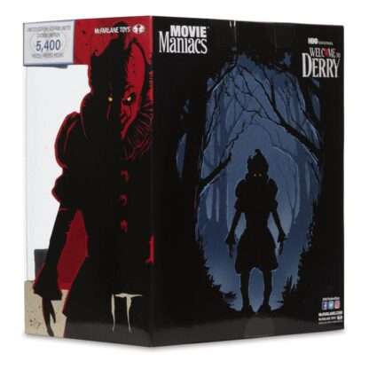 It: Welcome to Derry Movie Maniacs PVC Statue Pennywise (Flashback) (Gold Label) 16 cm – Bild 9