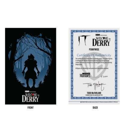 It: Welcome to Derry Movie Maniacs PVC Statue Pennywise (Flashback) (Gold Label) 16 cm – Bild 10