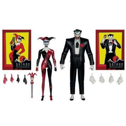 Batman: The Animated Series DC Direct Actionfiguren Harley Quinn & The Joker (Mad Love) (Gold Label) 18 cm – Bild 2