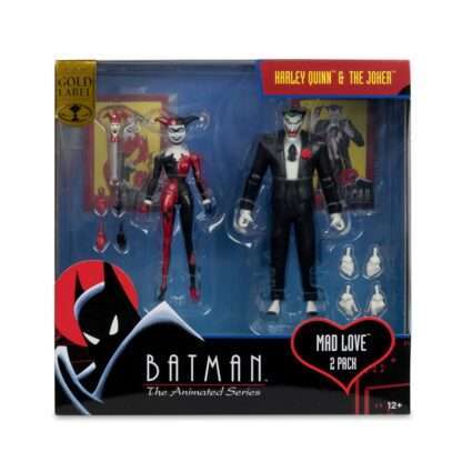 Batman: The Animated Series DC Direct Actionfiguren Harley Quinn & The Joker (Mad Love) (Gold Label) 18 cm – Bild 6