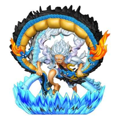 One Piece Petitrama PVC Mini-Statue Logbox Re Birth Gear Fifth Special Set 9 cm – Bild 4
