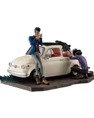 Lupin III PVC Statue Lupin the Gallery Punk at Dawn 9 cm