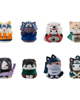 Naruto Shippuden Mega Cat Project Nyaruto! Sammelfiguren Come here Sasuke-kun 3 cm Sortiment (8)