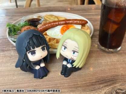 Sakamoto Days Look Up PVC Statue Shishiba & Osaragi Set (with gift) 11 cm – Bild 5