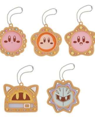 Kirby´s Dream Land Charm Patisserie Anhänger Kirby´s cookie time Sortiment (6)