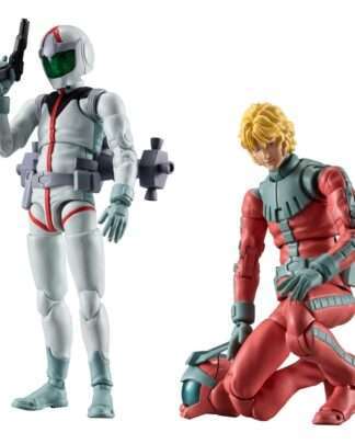 Mobile Suit Gundam G.M.G. Collection EX 09 Actionfiguren 2er-Pack Earth Federation Amuro Ray & Char Aznable Normal Suit Ver. (with gift) 10 cm