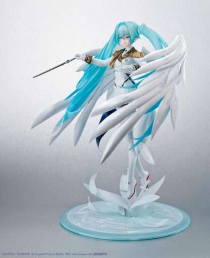 Mobile Suit Gundam x Hatsune Miku Lucrea PVC Statue Hatsune Miku x Wing Gundam Zero EW 45th Anniversary 27 cm – Bild 2