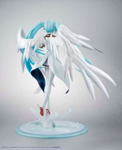 Mobile Suit Gundam x Hatsune Miku Lucrea PVC Statue Hatsune Miku x Wing Gundam Zero EW 45th Anniversary 27 cm – Bild 5