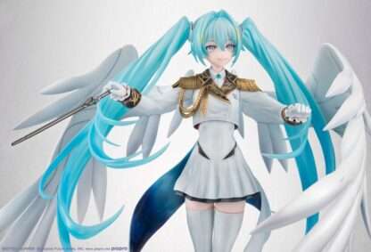 Mobile Suit Gundam x Hatsune Miku Lucrea PVC Statue Hatsune Miku x Wing Gundam Zero EW 45th Anniversary 27 cm – Bild 6