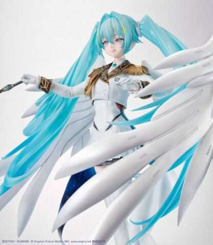 Mobile Suit Gundam x Hatsune Miku Lucrea PVC Statue Hatsune Miku x Wing Gundam Zero EW 45th Anniversary 27 cm – Bild 7