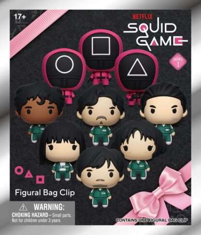 Squid Game 3D PVC-Taschenanhänger Series 1 Display (24) – Bild 2