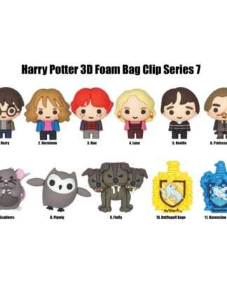 Harry Potter 3D PVC-Taschenanhänger Series 7 Display (24)