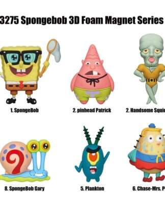 SpongeBob Schwammkopf  Magnete blind pack Series 2 Display (12)