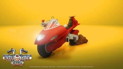 Biker Mice From Mars Fahrzeug Vinnie's Radical Rocket Sled 25 cm - Beschädigte Verpackung