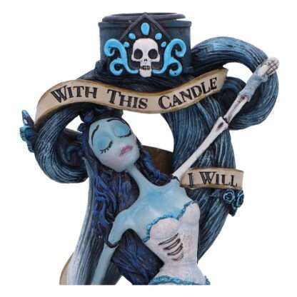 Corpse Bride - Hochzeit mit einer Leiche Kerzenständer With This Candle Vow 19 cm – Bild 5