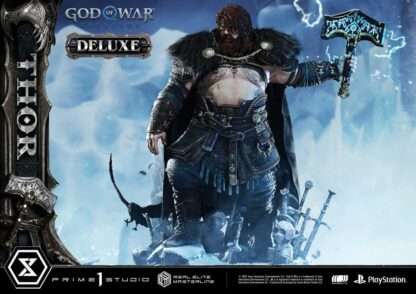 God of War: Ragnarök Real Elite Masterline Series Statue 1/3 Thor Deluxe Version 105 cm – Bild 8