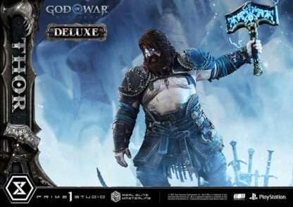 God of War: Ragnarök Real Elite Masterline Series Statue 1/3 Thor Deluxe Version 105 cm – Bild 9