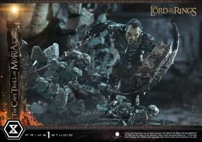 Der Herr der Ring Premium Masterline Series Statue 1/6 Cave Troll of Moria 91 cm – Bild 7