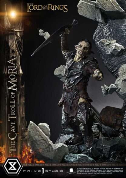 Der Herr der Ring Premium Masterline Series Statue 1/6 Cave Troll of Moria 91 cm – Bild 12