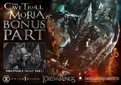 Der Herr der Ring Premium Masterline Series Statue 1/6 Cave Troll of Moria Bonus Version 91 cm – Bild 2