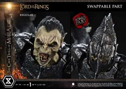 Der Herr der Ring Premium Masterline Series Statue 1/6 Cave Troll of Moria Bonus Version 91 cm – Bild 3
