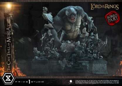 Der Herr der Ring Premium Masterline Series Statue 1/6 Cave Troll of Moria Bonus Version 91 cm – Bild 4
