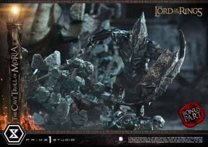 Der Herr der Ring Premium Masterline Series Statue 1/6 Cave Troll of Moria Bonus Version 91 cm – Bild 5