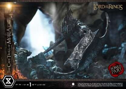 Der Herr der Ring Premium Masterline Series Statue 1/6 Cave Troll of Moria Bonus Version 91 cm – Bild 6