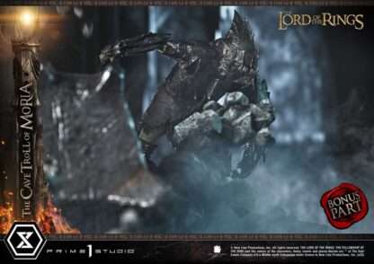 Der Herr der Ring Premium Masterline Series Statue 1/6 Cave Troll of Moria Bonus Version 91 cm – Bild 10