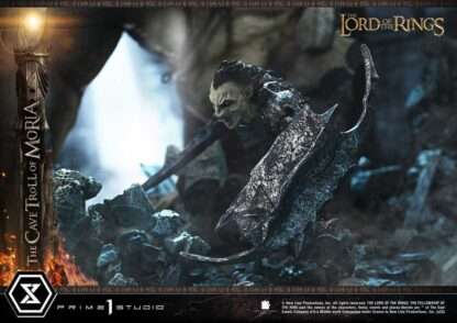 Der Herr der Ring Premium Masterline Series Statue 1/6 Cave Troll of Moria Bonus Version 91 cm – Bild 13