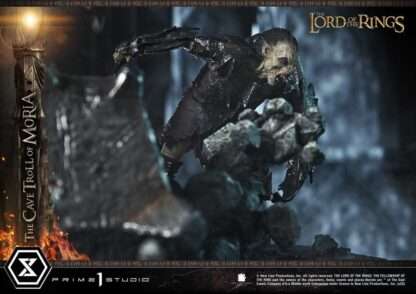 Der Herr der Ring Premium Masterline Series Statue 1/6 Cave Troll of Moria Bonus Version 91 cm – Bild 14