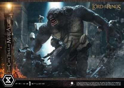 Der Herr der Ring Premium Masterline Series Statue 1/6 Cave Troll of Moria Bonus Version 91 cm – Bild 15