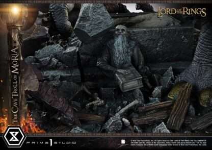 Der Herr der Ring Premium Masterline Series Statue 1/6 Cave Troll of Moria Bonus Version 91 cm – Bild 17