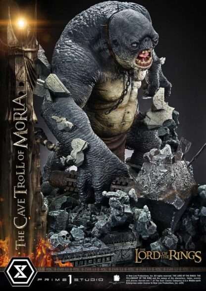 Der Herr der Ring Premium Masterline Series Statue 1/6 Cave Troll of Moria Bonus Version 91 cm – Bild 18