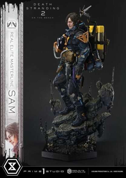 Death Stranding 2: On the Beach Real Elite Masterline Series Statue 1/3 Sam Deluxe Version 83 cm – Bild 15