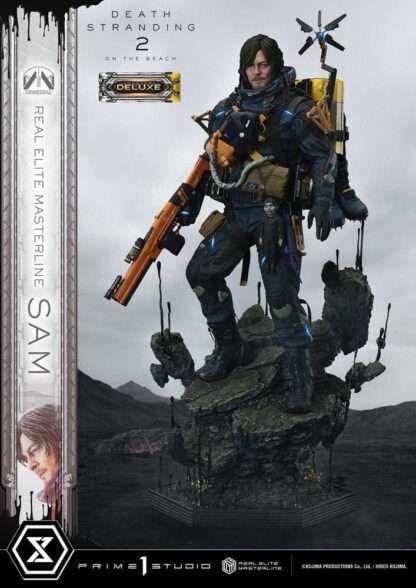 Death Stranding 2: On the Beach Real Elite Masterline Series Statue 1/3 Sam Deluxe Bonus Version 83 cm – Bild 12