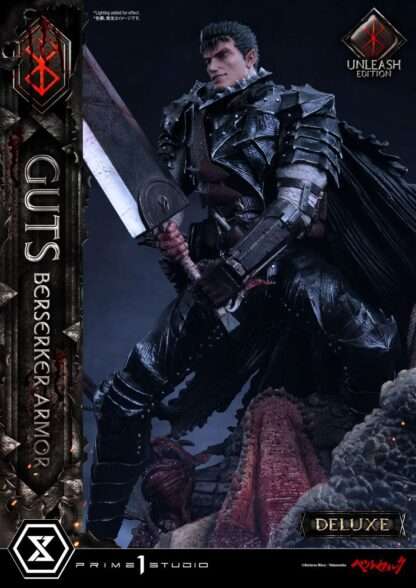 Berserk Statue 1/4 Guts Berserker Armor Unleash Edition Deluxe Version 91 cm – Bild 2