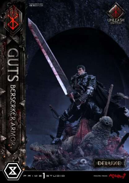 Berserk Statue 1/4 Guts Berserker Armor Unleash Edition Deluxe Version 91 cm – Bild 3