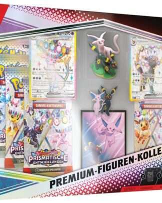 Pokémon Karmesin & Purpur Prismatische Entwicklungen Premium Figure Box Nachtara & Psiana *Deutsche Version*