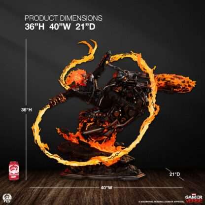 Marvel Gamerverse Statue 1/3 Ghost Rider 91 cm – Bild 22