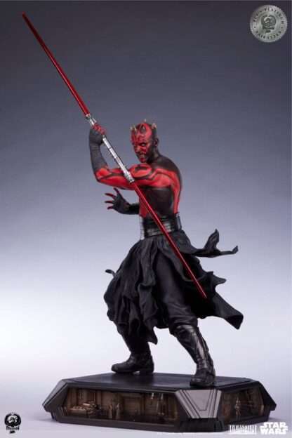 Star Wars Epic Series Statue 1/3 Darth Maul Platinum Exclusive 86 cm – Bild 5