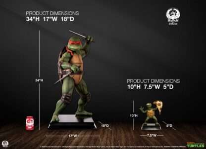 Teenage Mutant Ninja Turtles Statue 1/2 Raphael Deluxe Edition 86 cm – Bild 18