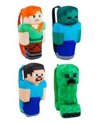 Minecraft Plüsch-Rucksäcke 30 cm Sortiment (4)