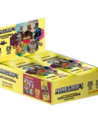 Minecraft - Challenges Trading Cards Fat Packs Display (10) - Beschädigte Verpackung