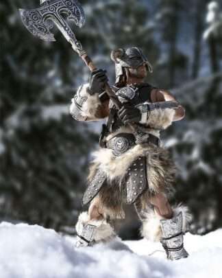 The Elder Scrolls V Skyrim Actionfigur 1/6 Dragonborn Deluxe Edition 32 cm