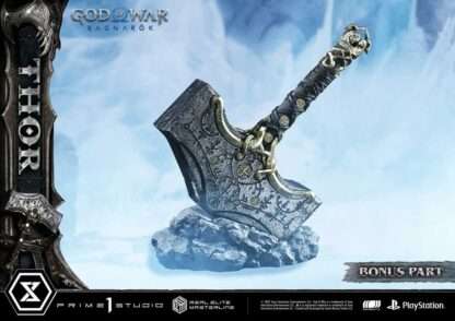 God of War: Ragnarök Real Elite Masterline Series Statue 1/3 Thor Deluxe Bonus Version 105 cm – Bild 3