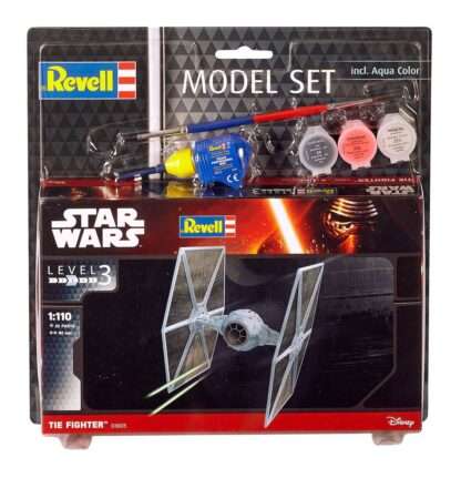 Star Wars Modellbausatz 1/110 Model Set TIE Fighter 9 cm – Bild 2
