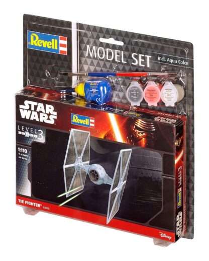 Star Wars Modellbausatz 1/110 Model Set TIE Fighter 9 cm – Bild 4