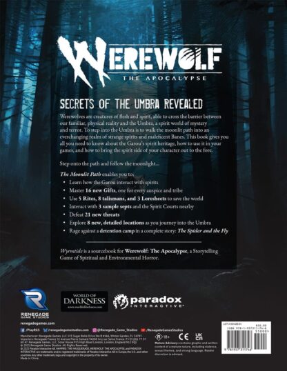 Werewolf: The Apocalypse 5th Edition RPG Buch The Moonlit Path *Englische Version* – Bild 2
