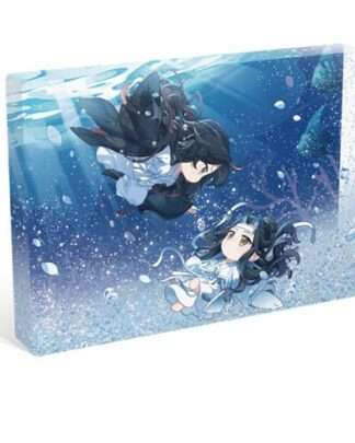 Grandmaster of Demonic Cultivation Acryl Block mit Glitzer Wei Wuxian & Lan Wangji Zhao Xi Chi Ver. 14 x 10 cm